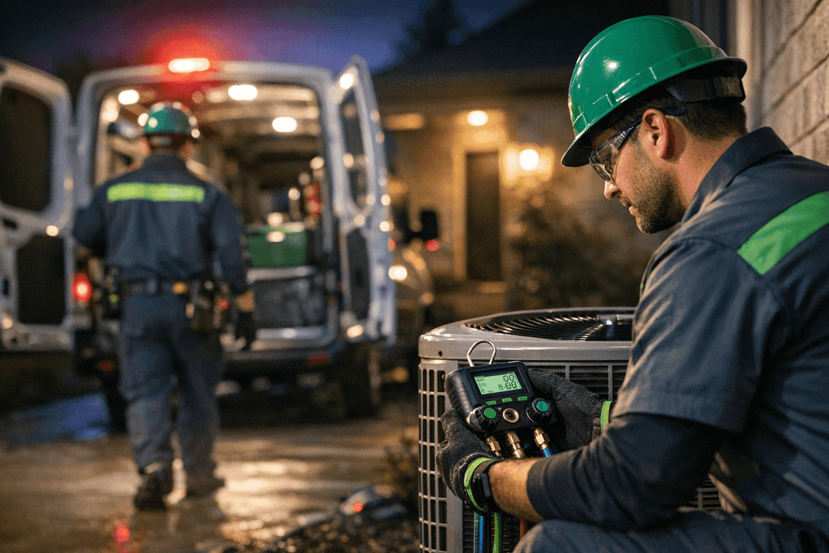 24 Hour Emergency Service service by Best Indy HVAC