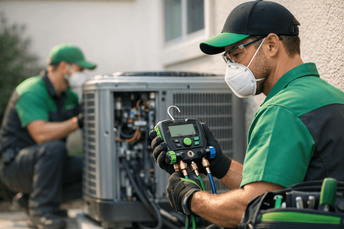 AC Maintenance service by Best Indy HVAC