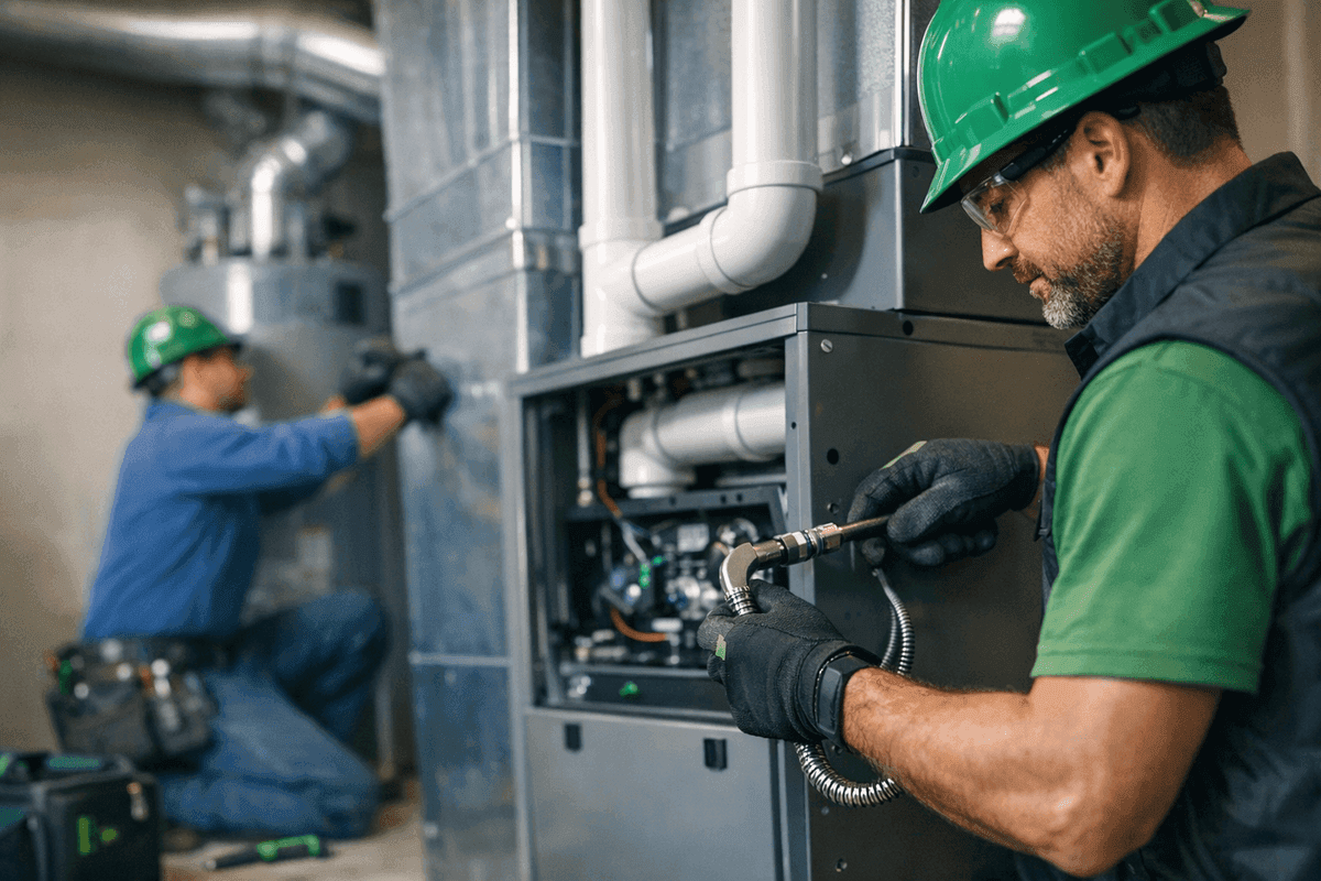 Furnace Installation service by Best Indy HVAC