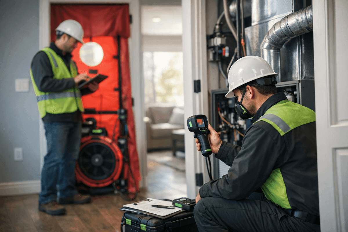 Home Energy Audits service by Best Indy HVAC