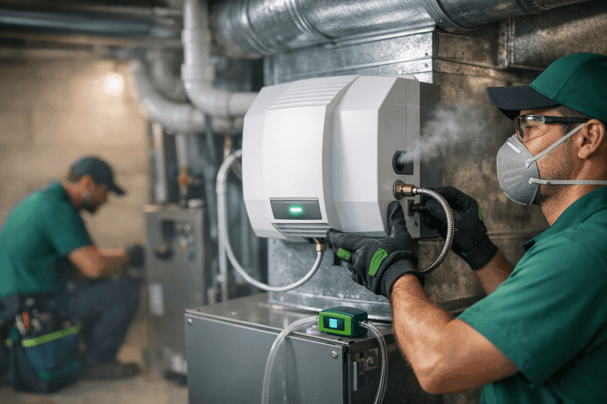 Humidifiers service by Best Indy HVAC