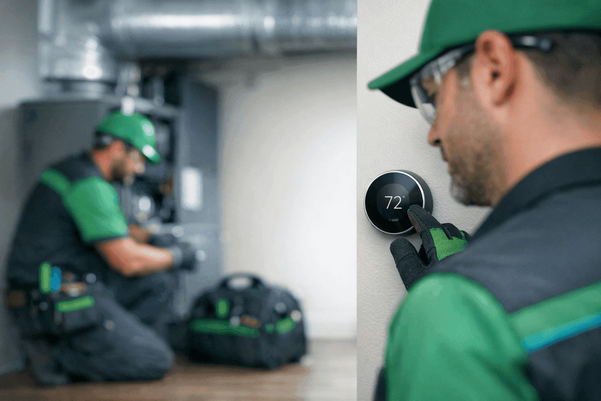 Thermostats service by Best Indy HVAC